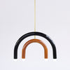 TRN Model E3 Ceramic Pendant Light - Gold Finish Pendant Lights