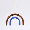 TRN Model E3 Ceramic Pendant Light - Gold Finish Pendant Lights