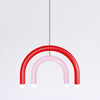 TRN Model E3 Ceramic Pendant Light - Silver Finish Pendant Lights