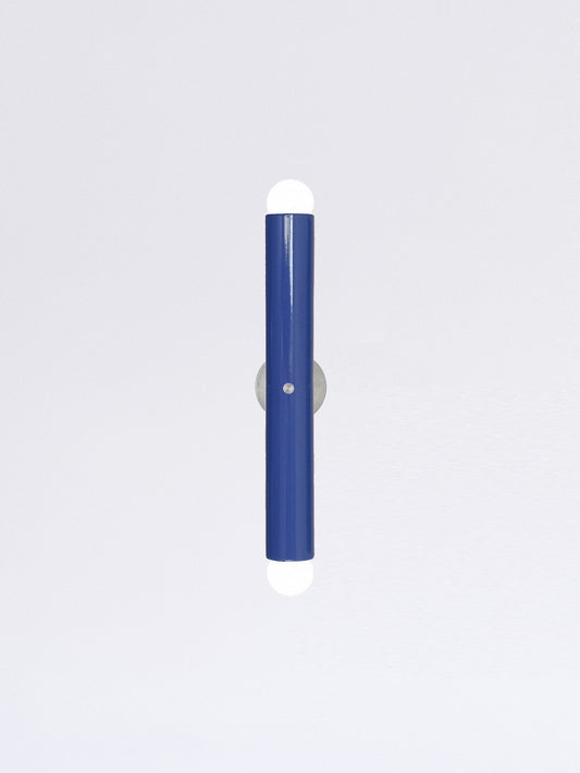 TRN Model Z1 Ceramic Wall Lamp - Silver Finish Sconces