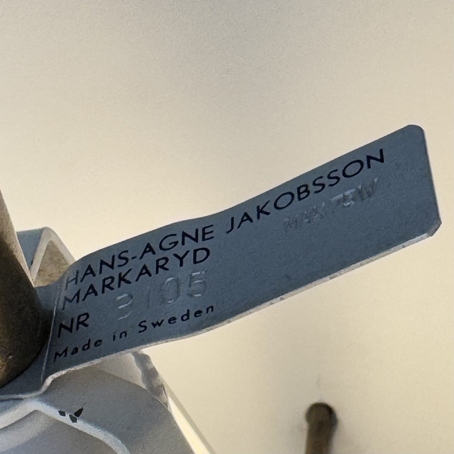 "Model B-105" Table Lamp by Hans-Agne Jakobsson for Markaryd,  Sweden, circa 1960 Table Lamps