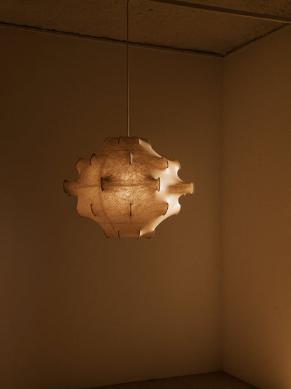 Achille & Pier Castiglioni Circa 1970 Taraxacum Ceiling Lamp, Small Model, Resin and Steel Wire Pendant Lights