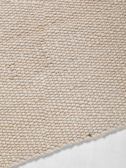 Te con Leche Rug in Medium Texture - Carded Wool Rugs
