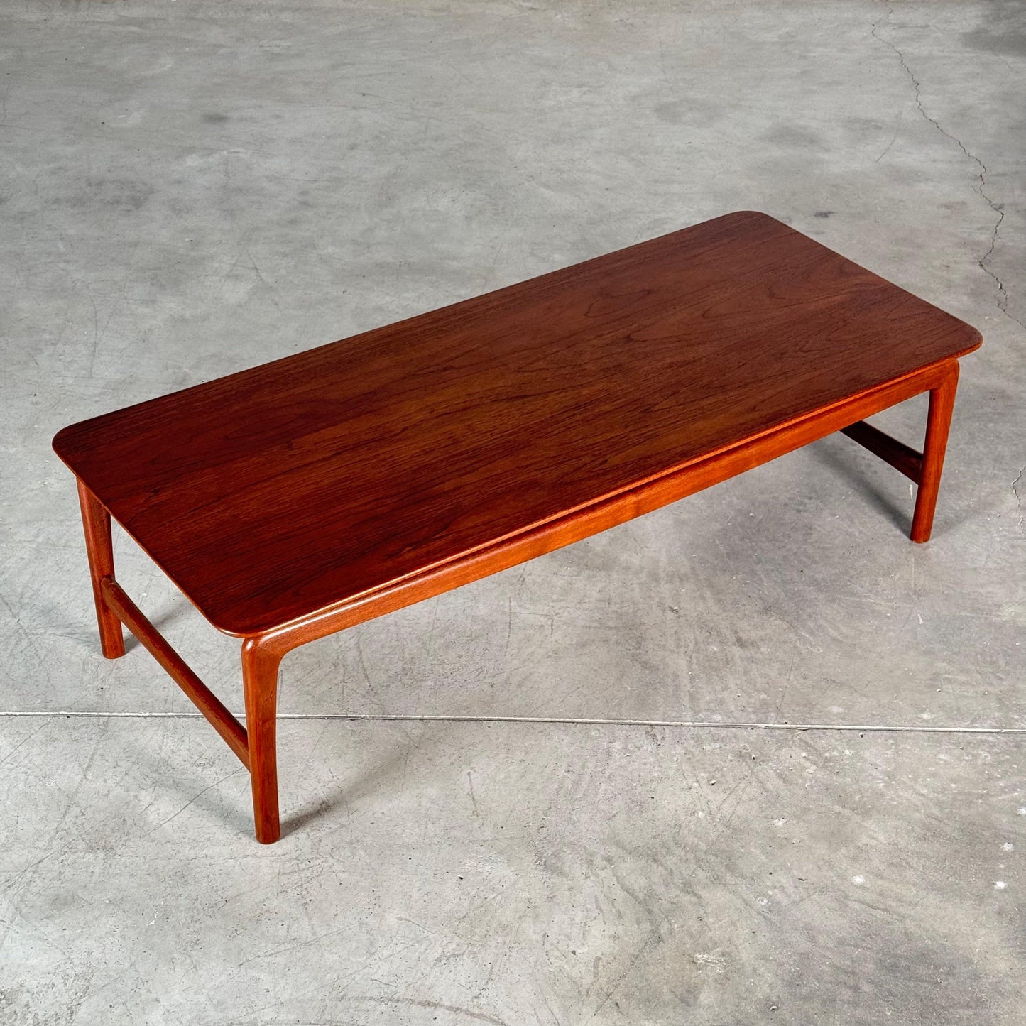 Teak Coffee Table FD 15/54 by Peter Hvidt & Orla Molgaard-Nielsen, 1950s, Signed Coffee Tables