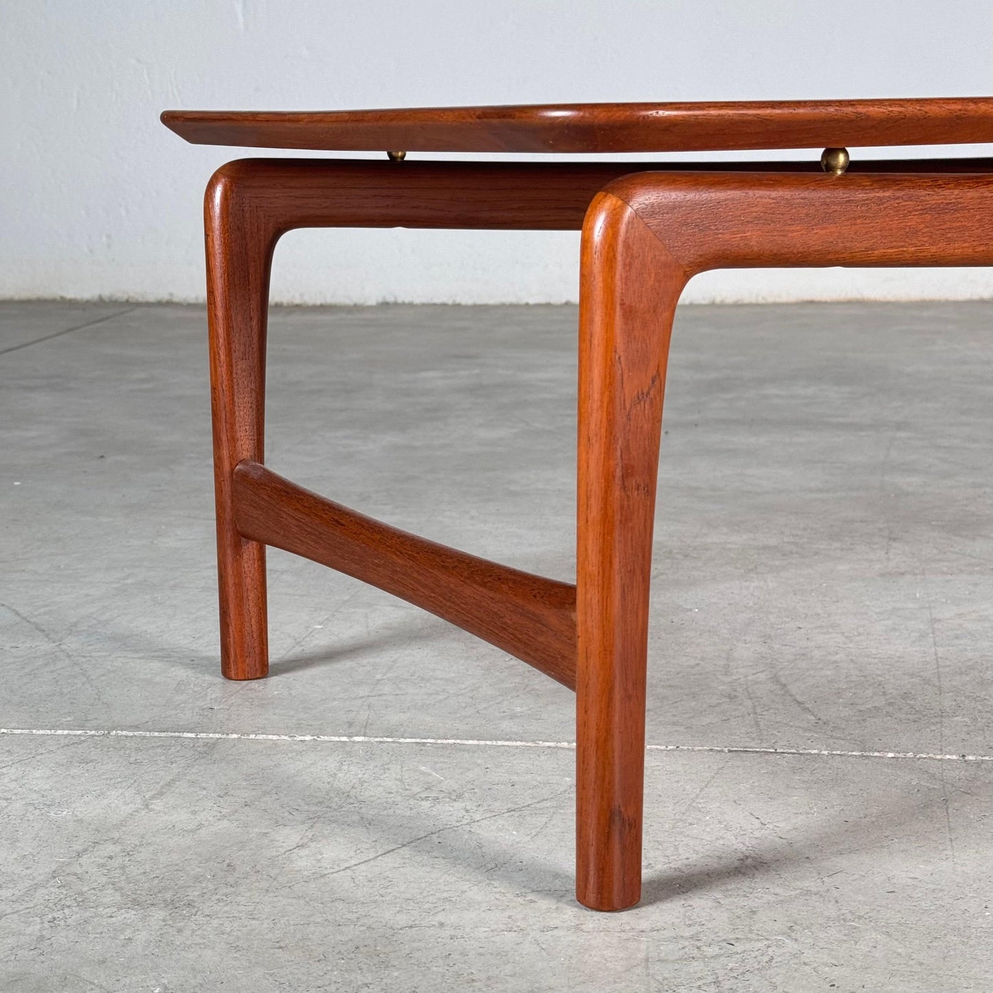 Teak Coffee Table FD 15/54 by Peter Hvidt & Orla Molgaard-Nielsen, 1950s, Signed Coffee Tables