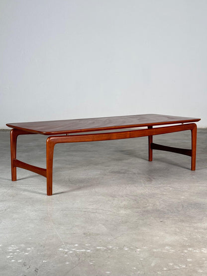 Teak Coffee Table FD 15/54 by Peter Hvidt & Orla Molgaard-Nielsen, 1950s, Signed Coffee Tables