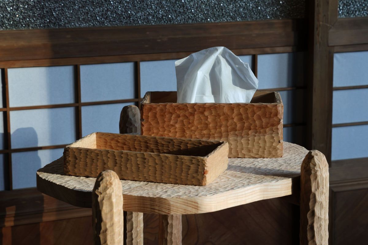 Tears Boxes by imi - Tissue Box and Low Tray Lifestyle