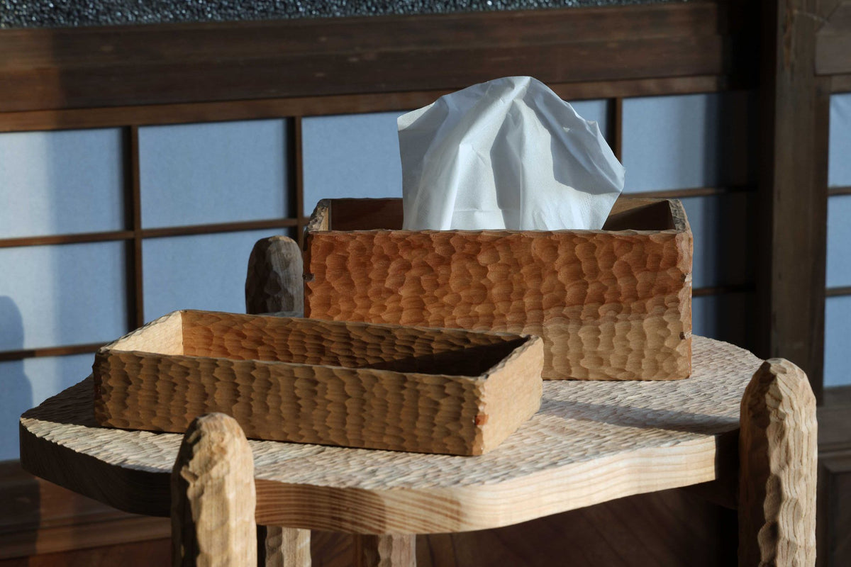 Tears Boxes by imi - Tissue Box and Low Tray Lifestyle