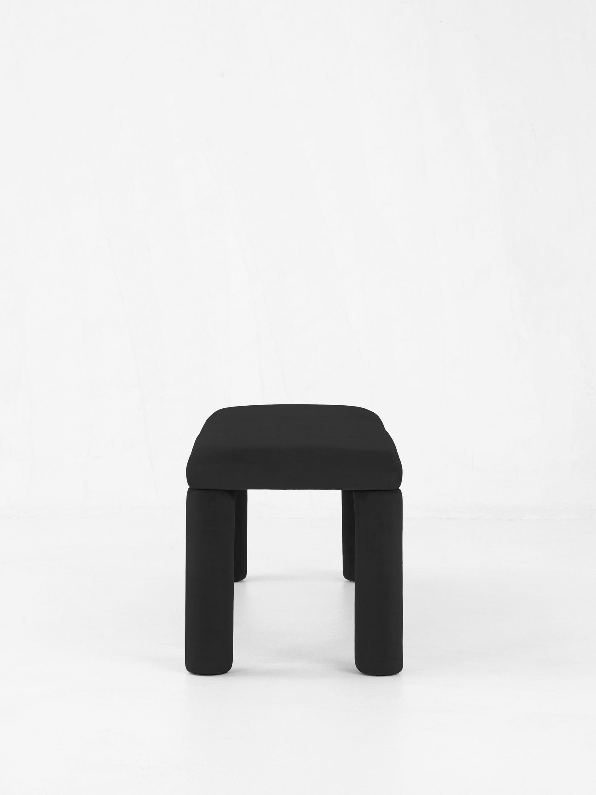 Temi Bench in Black by Sun at Six Benches