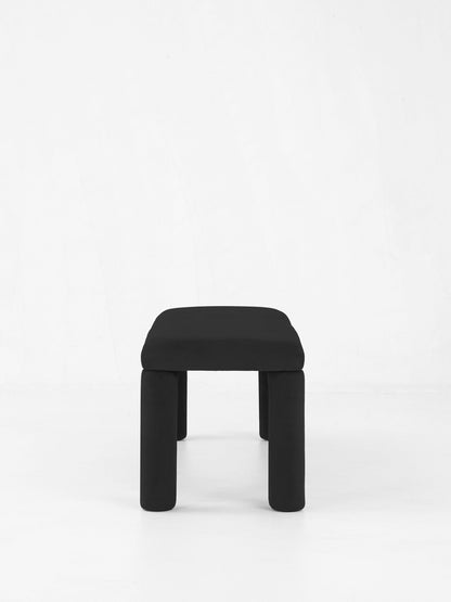 Temi Bench in Black by Sun at Six Benches