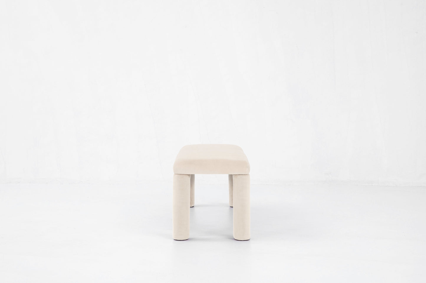 Temi Bench in Cream by Sun at Six Benches