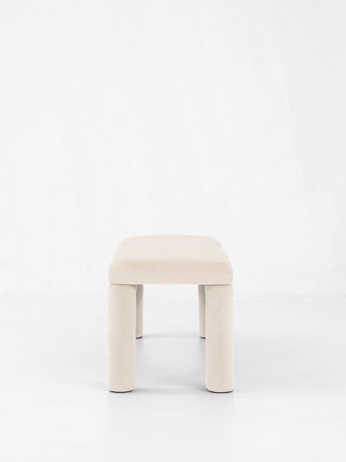 Temi Bench in Cream by Sun at Six Benches