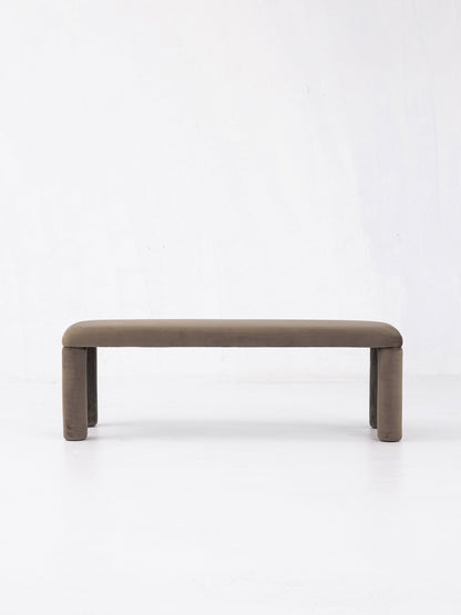 Temi Bench in Taupe by Sun at Six Benches