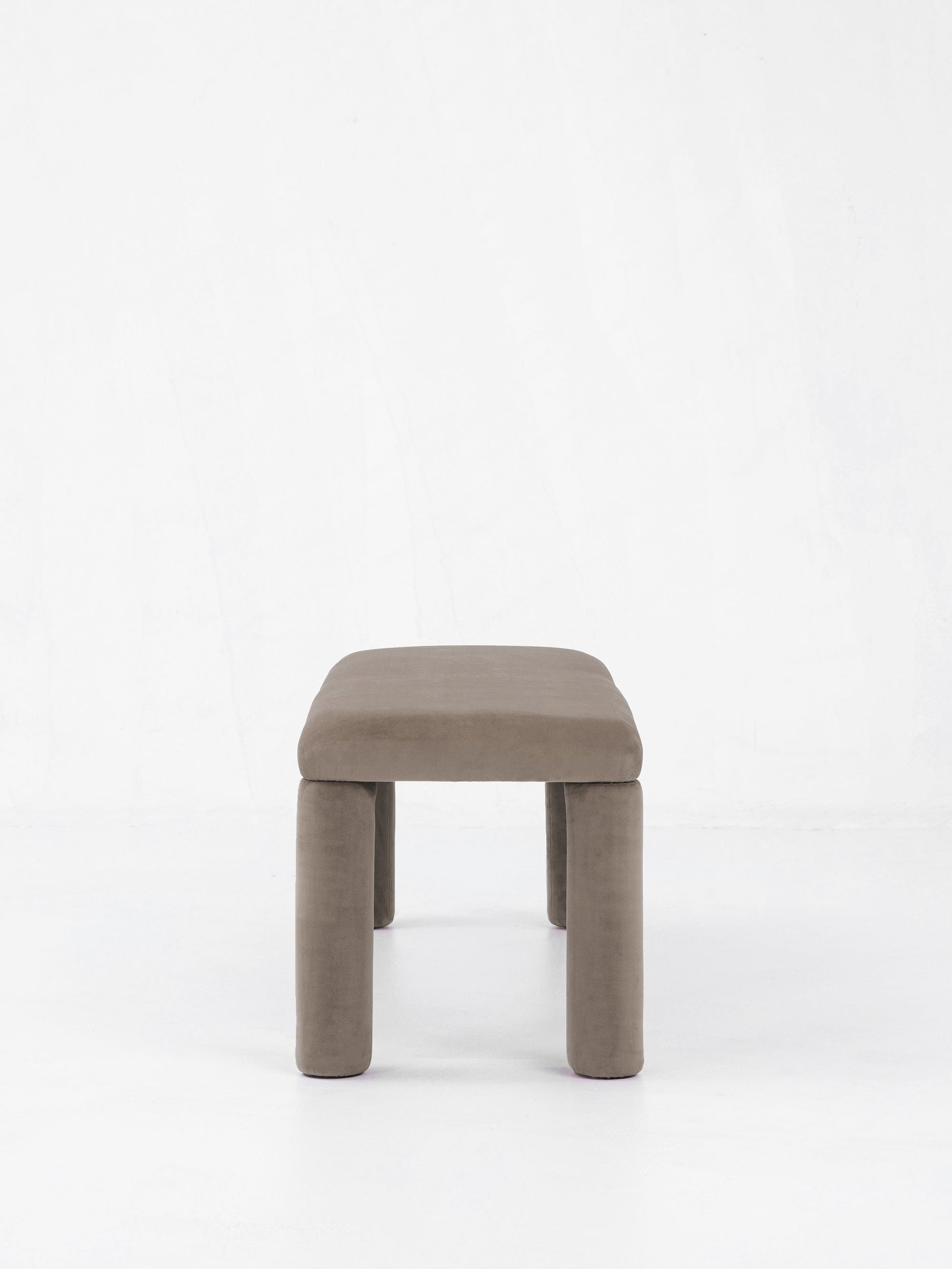 Temi Bench in Taupe by Sun at Six Benches