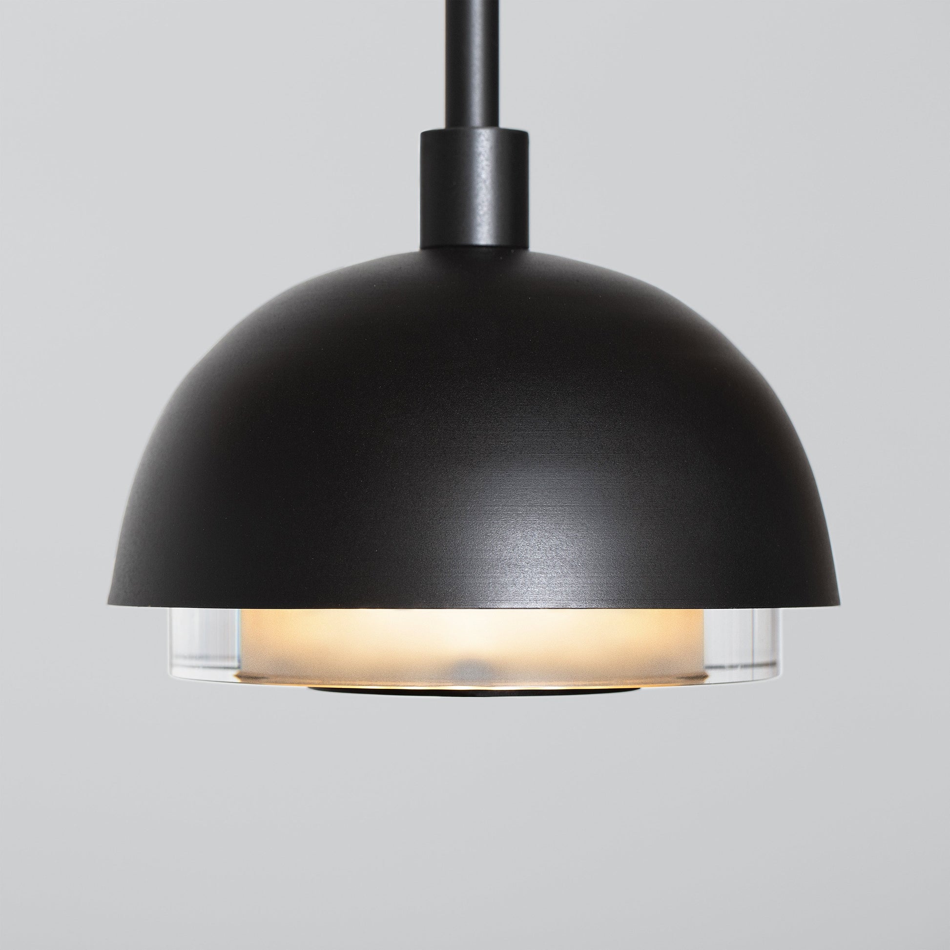 Tempo 6 Pendant Light in Matte Black Pendant Lights