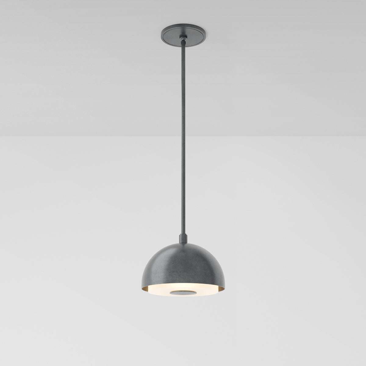 Tempo 9 Pendant Light in Aged Pewter Pendant Lights