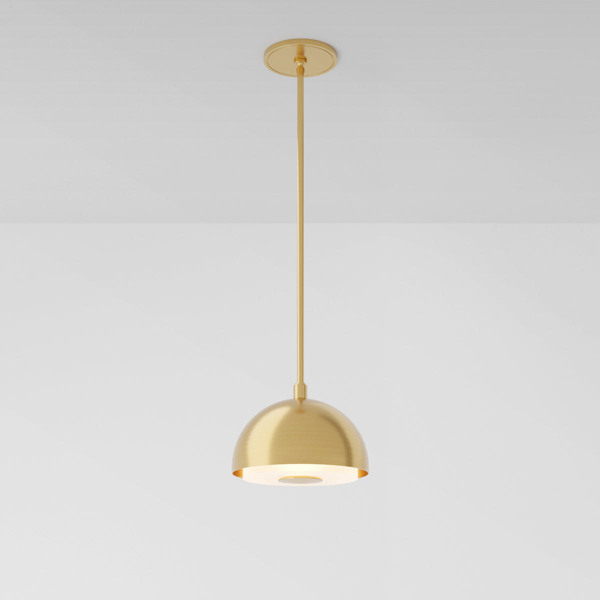 Tempo 9 Pendant Light in Brass Pendant Lights