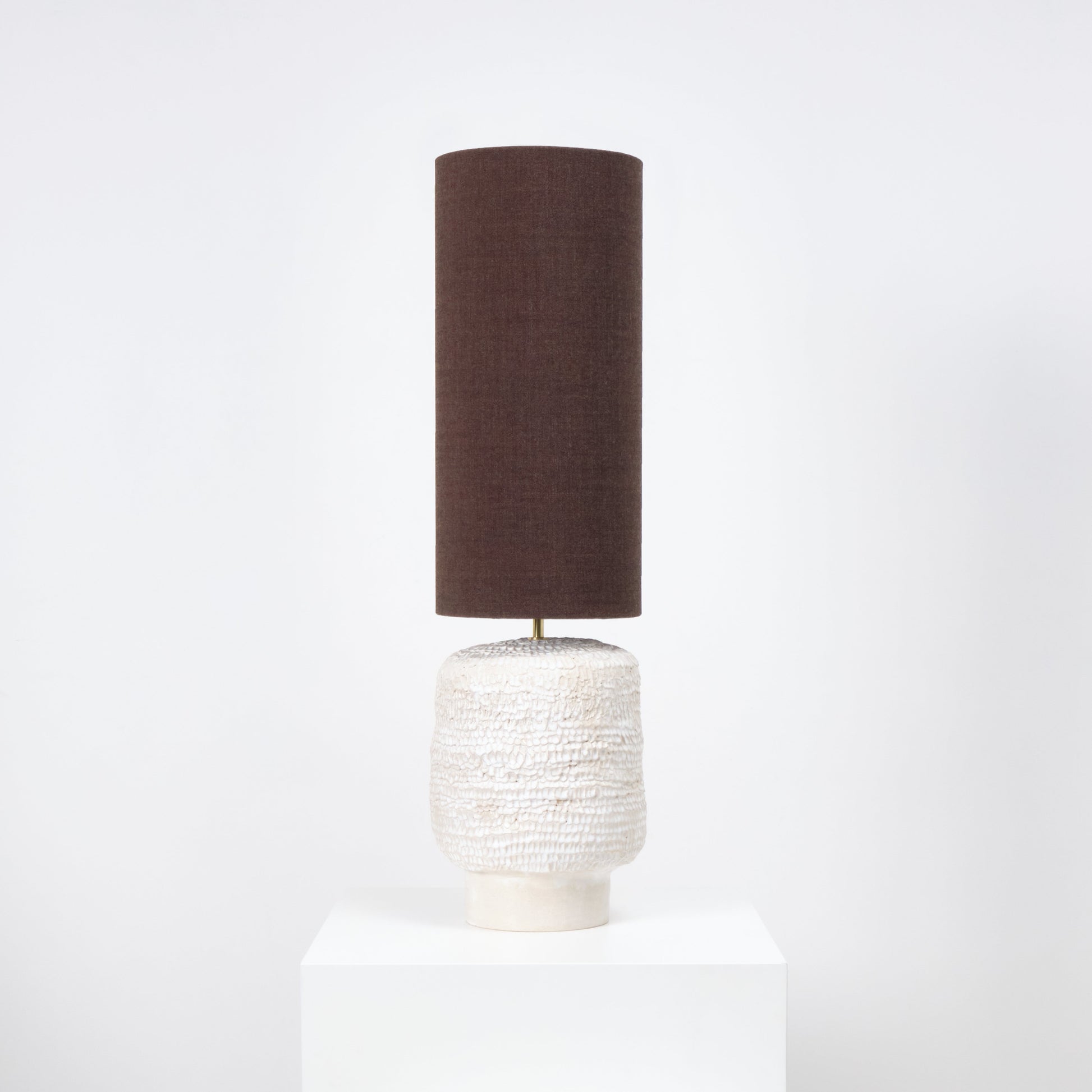 Textured Ceramic Light in Cream by Project 213A Table Lamps