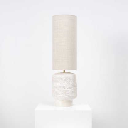 Textured Ceramic Light in Cream by Project 213A Table Lamps
