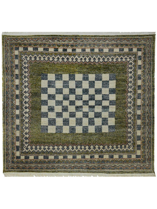 The Blues Checkmate Rug Rugs