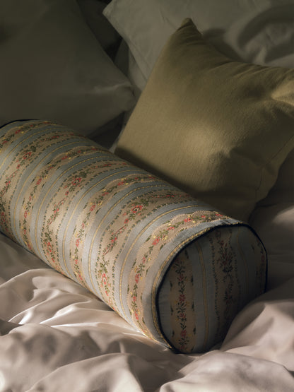 The CC Bolster in Spitalfields Stripe Pillows