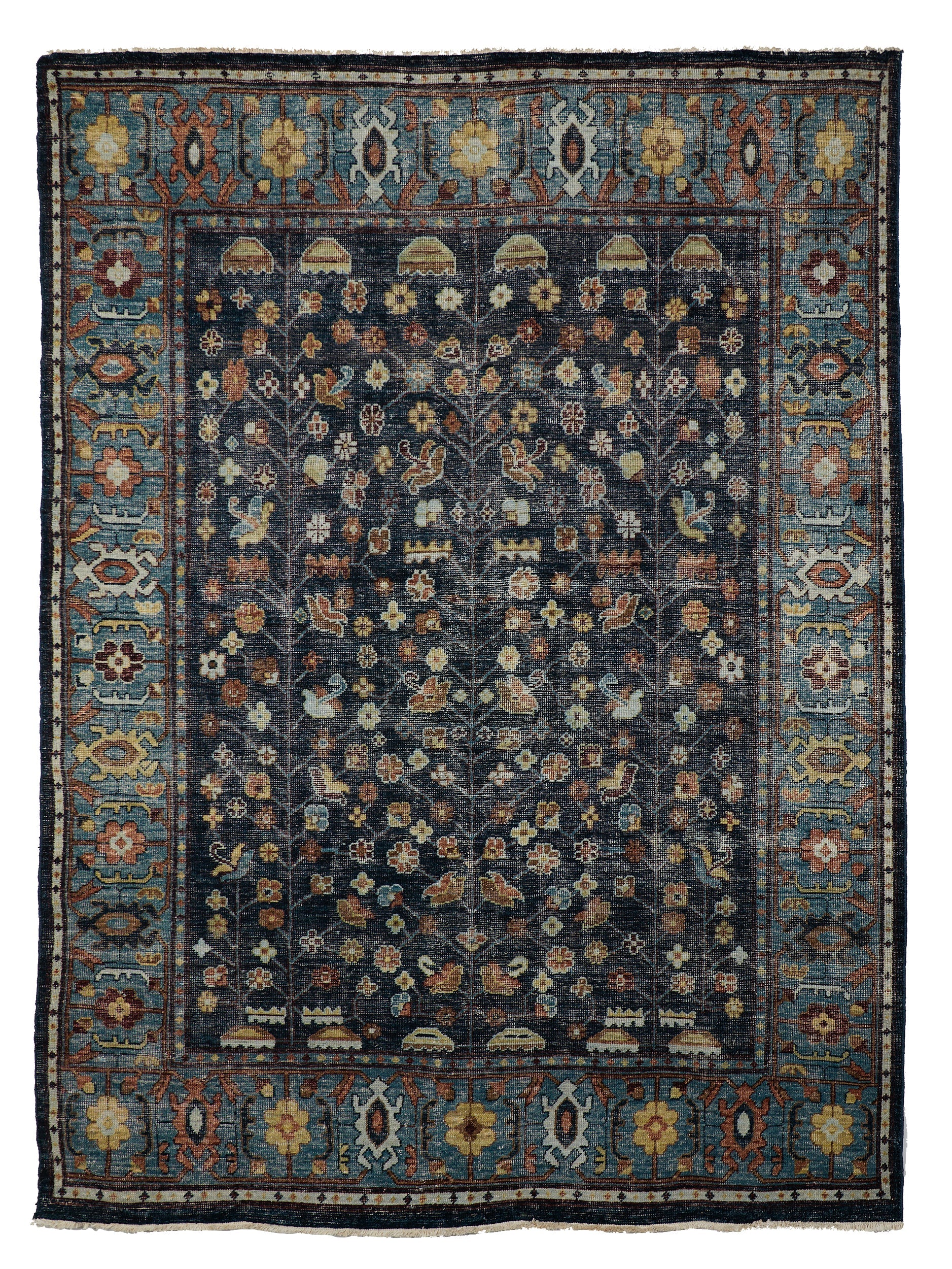 The Cosmos Blue Moon Rug Rugs