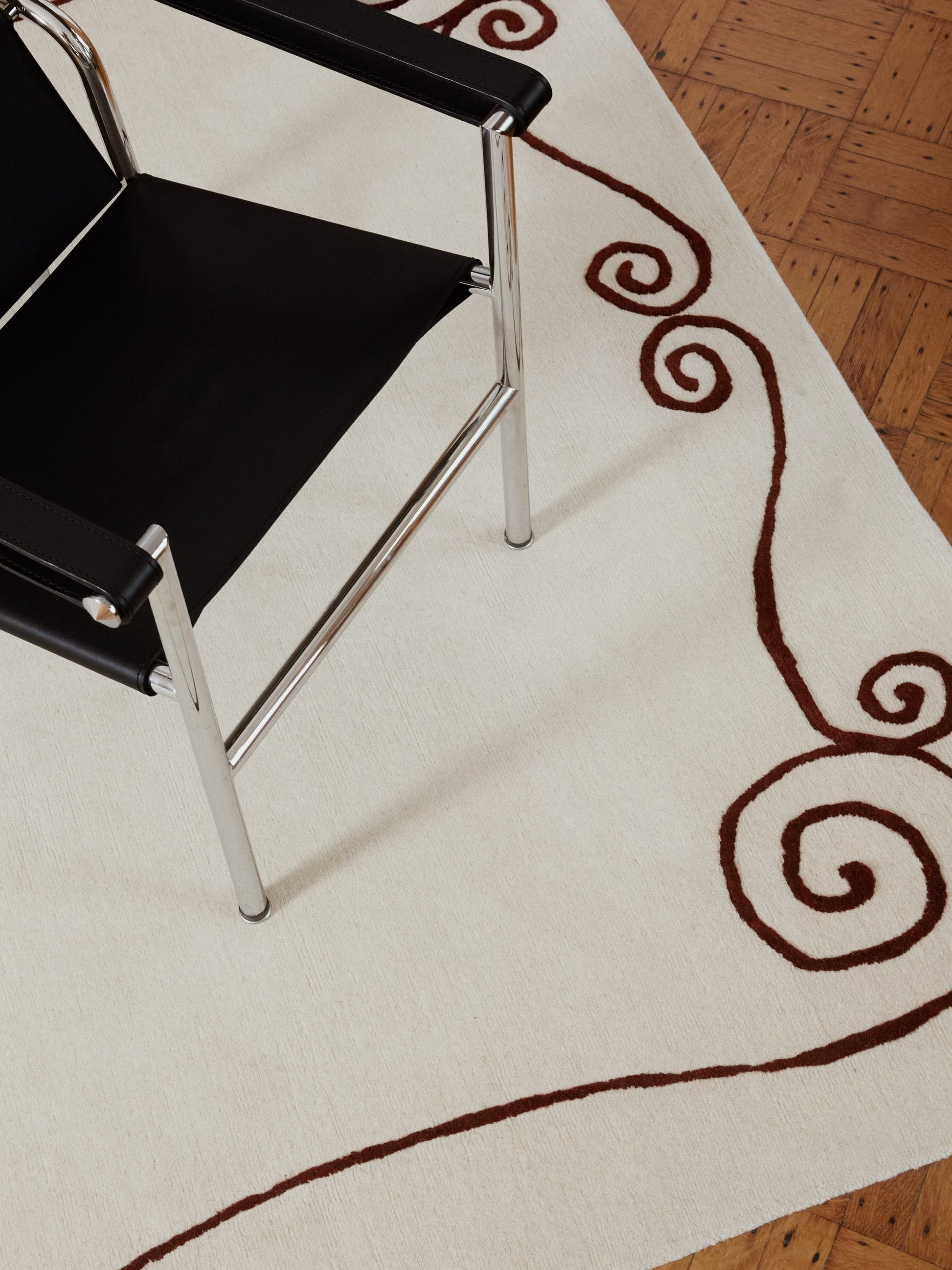 The Lilian Rug in Pearl Rugs