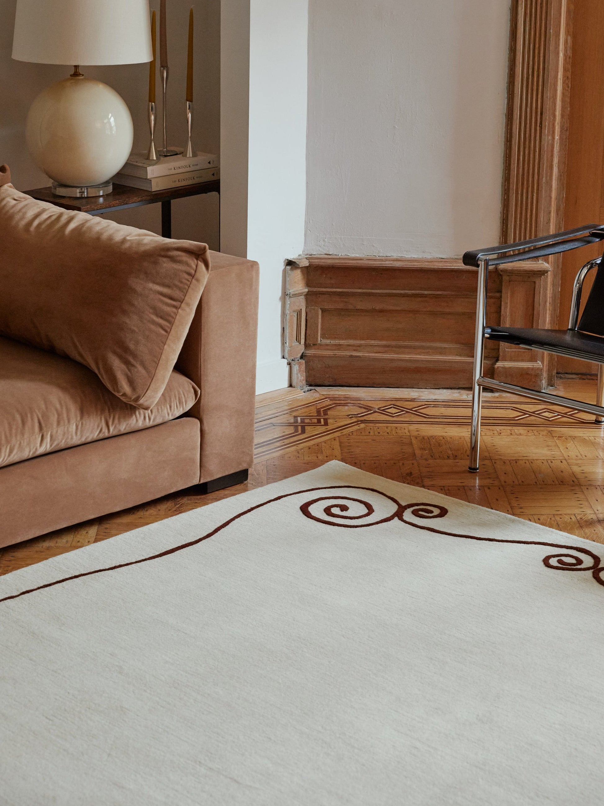 The Lilian Rug in Pearl Rugs