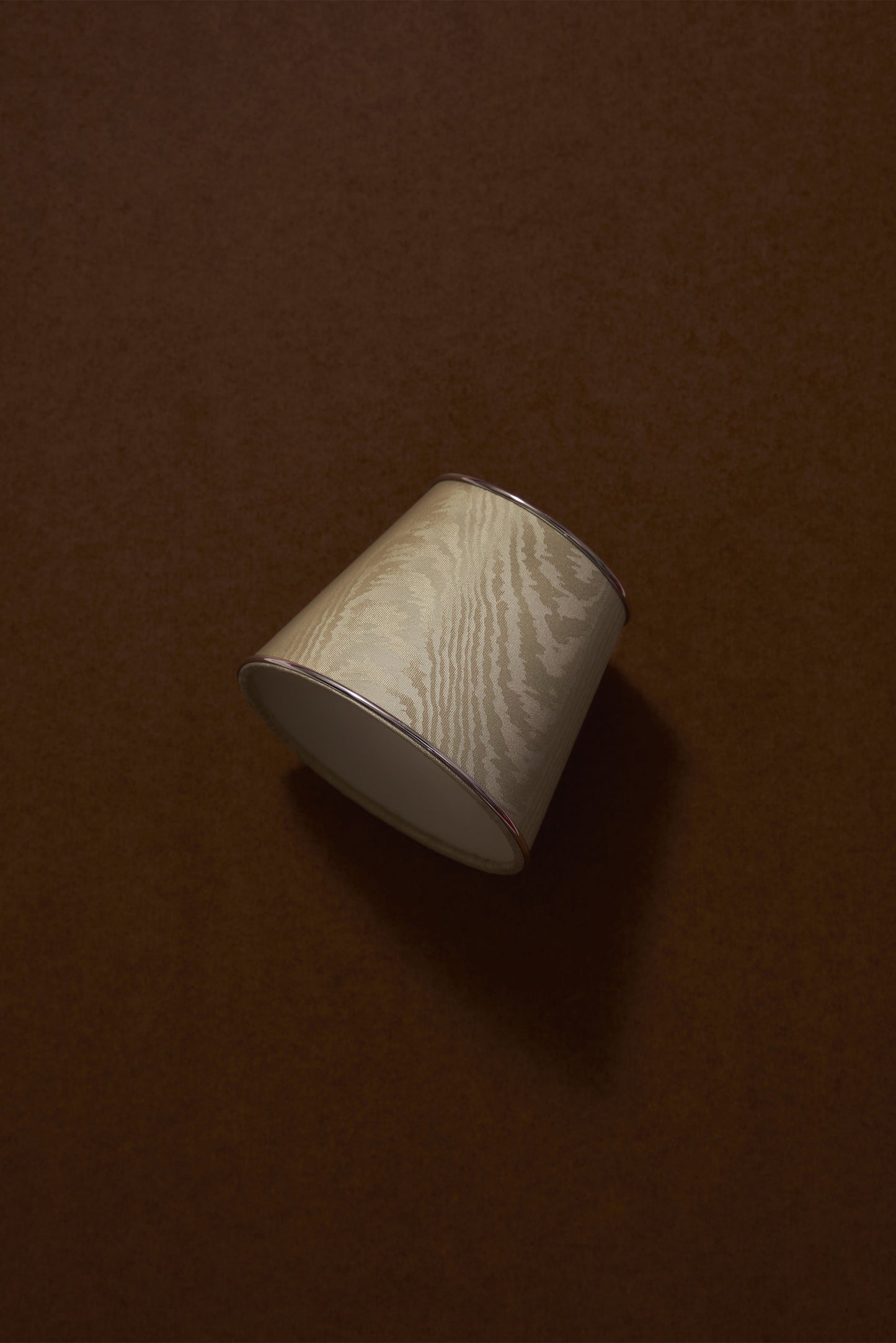 The Nut Shade in Moiré Lampshades