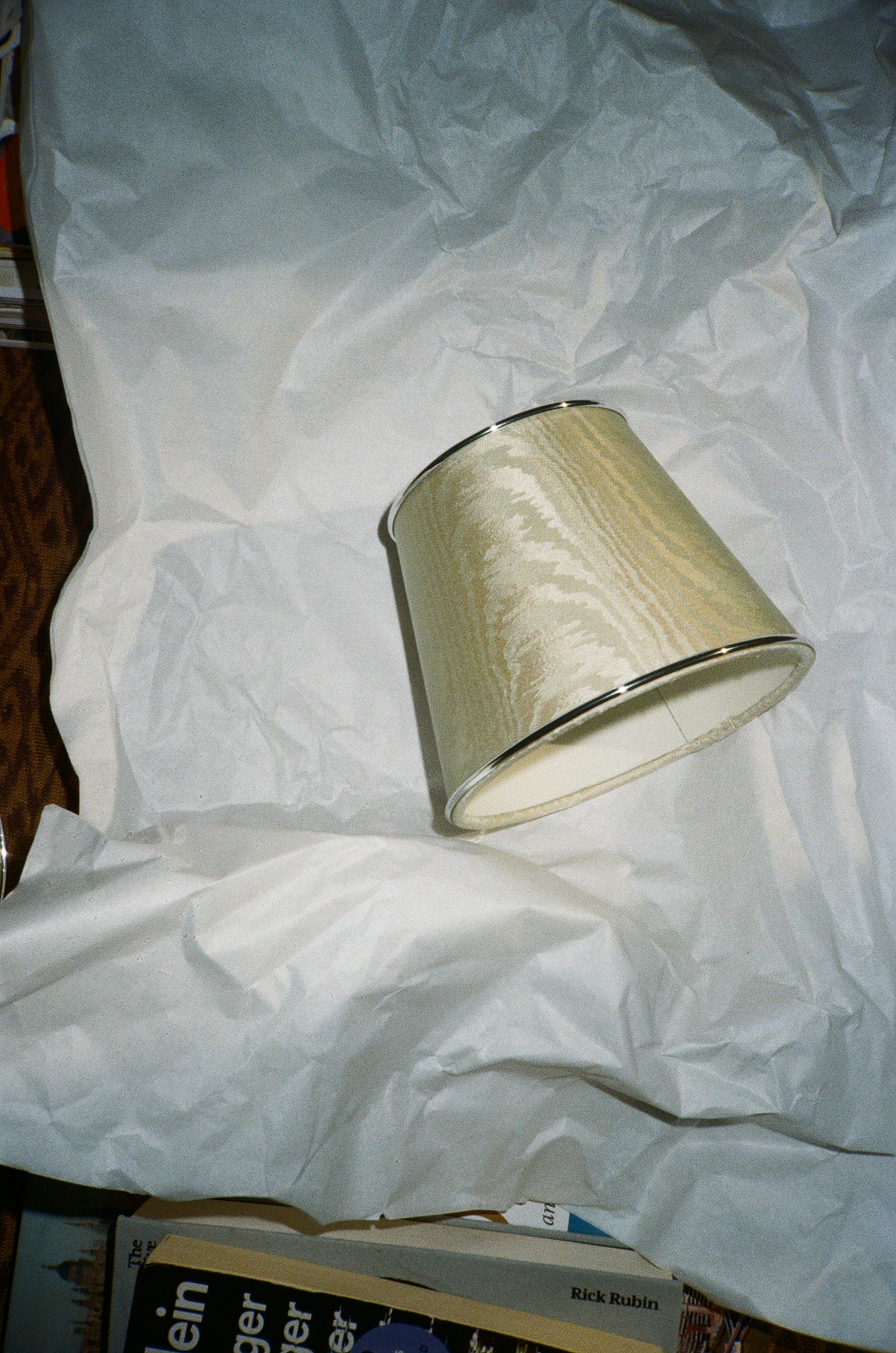 The Nut Shade in Moiré Lampshades