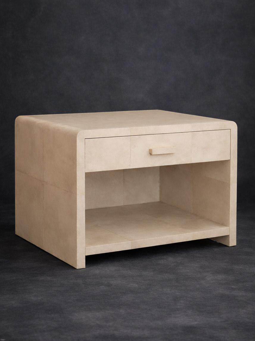 The Oliver Bedside Table by Astrid Houssin End Tables