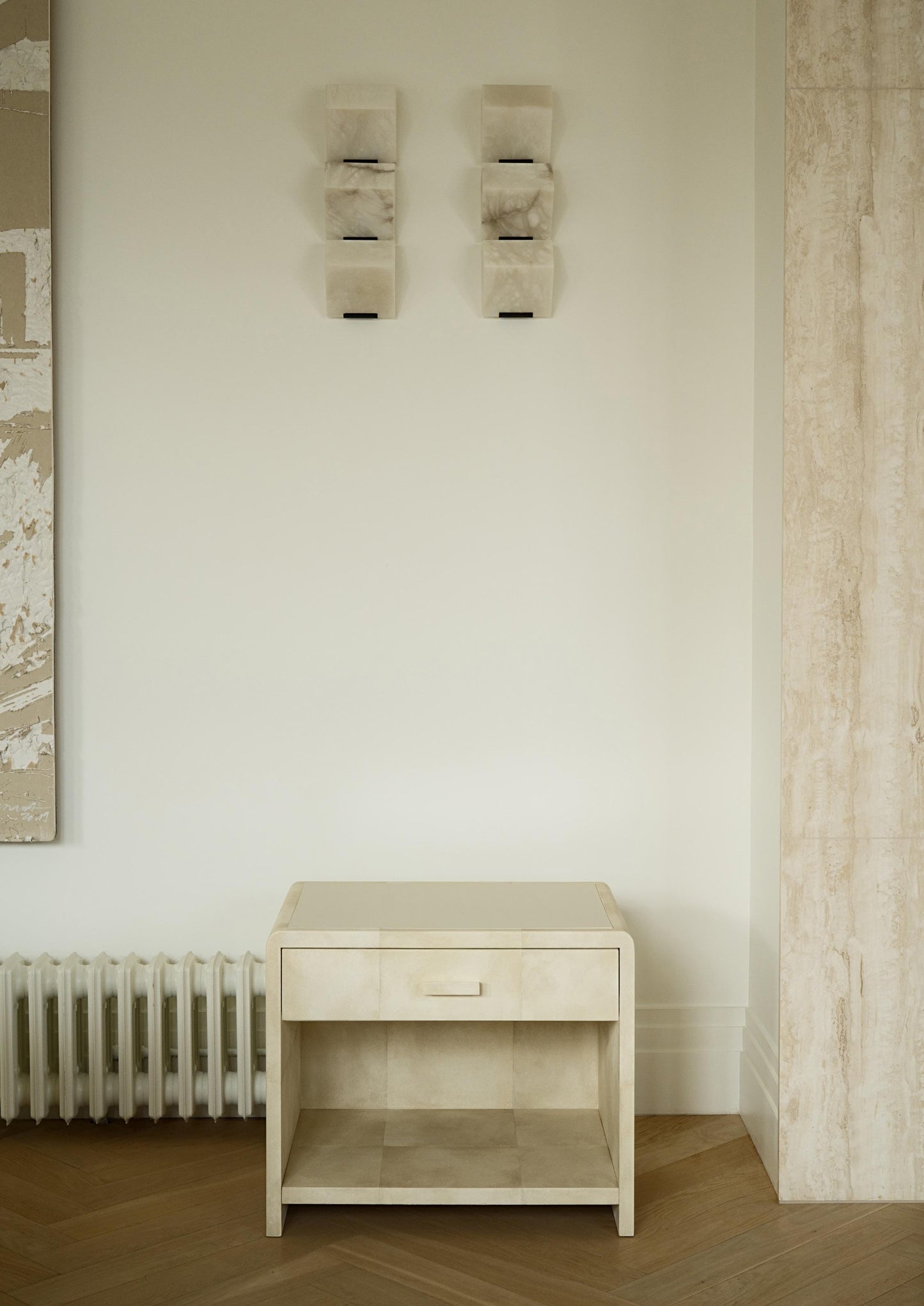The Oliver Bedside Table by Astrid Houssin End Tables
