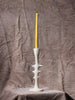 Thoracic White Candleholder Candle Holders