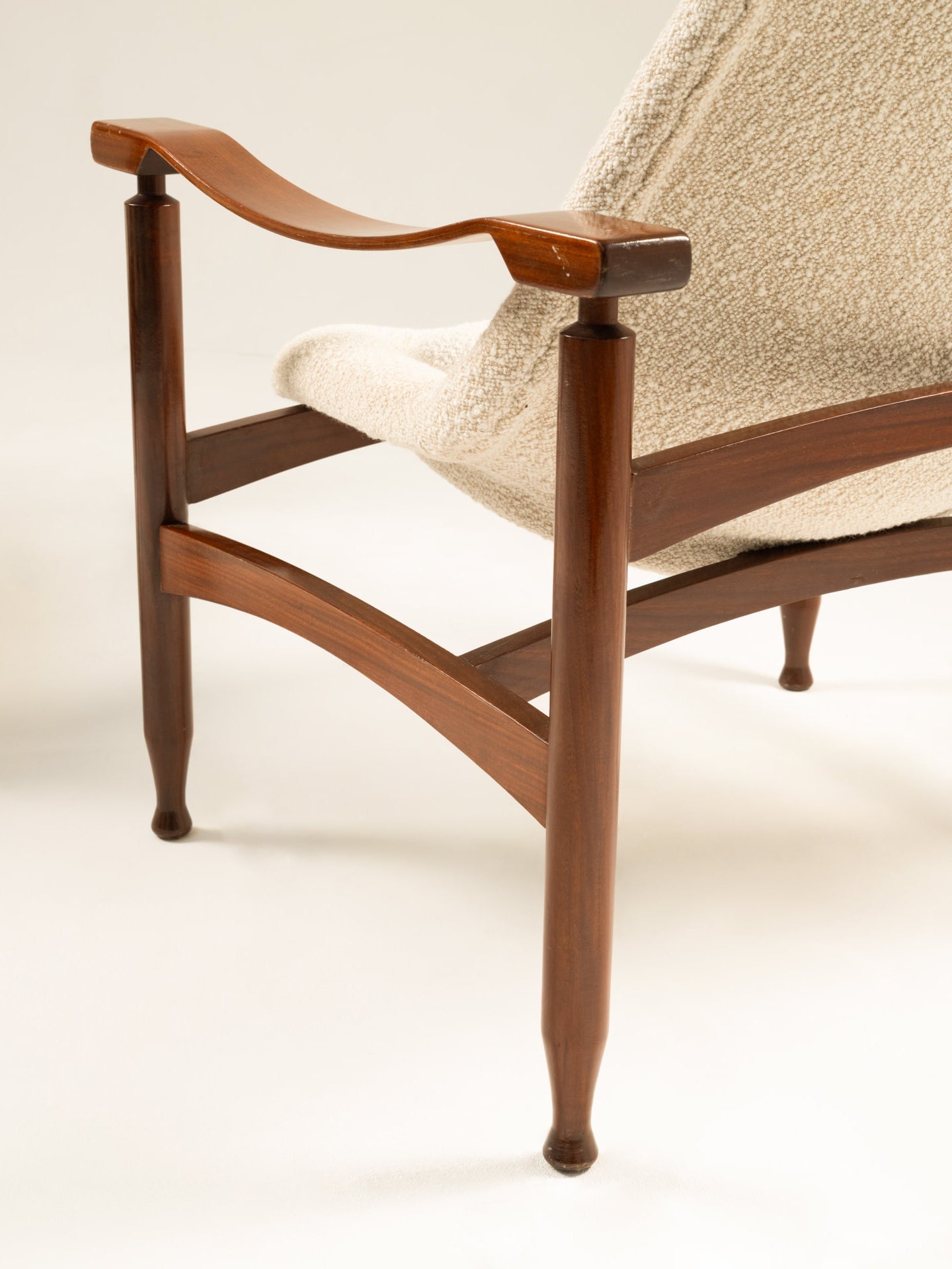 Pair of Tiki Armchairs by Busnelli, Italy 1960s Chairs