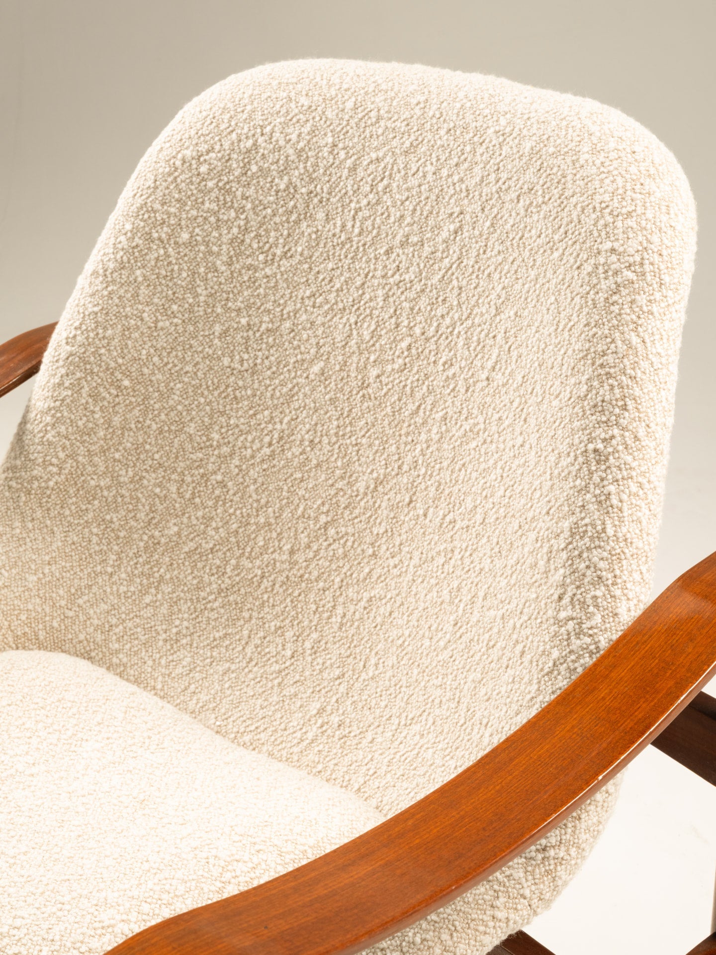 Pair of Tiki Armchairs by Busnelli, Italy 1960s Chairs