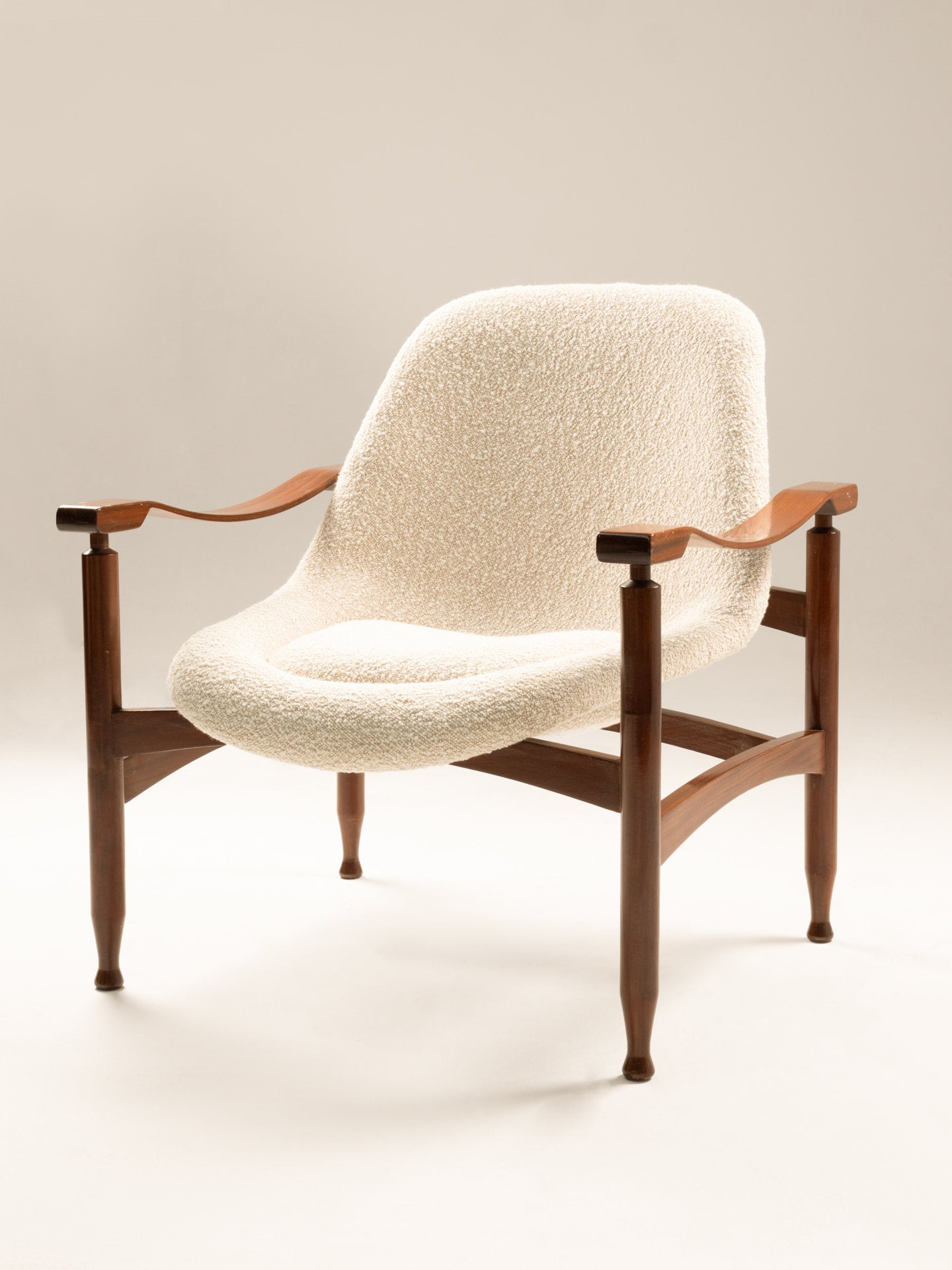 Pair of Tiki Armchairs by Busnelli, Italy 1960s Chairs