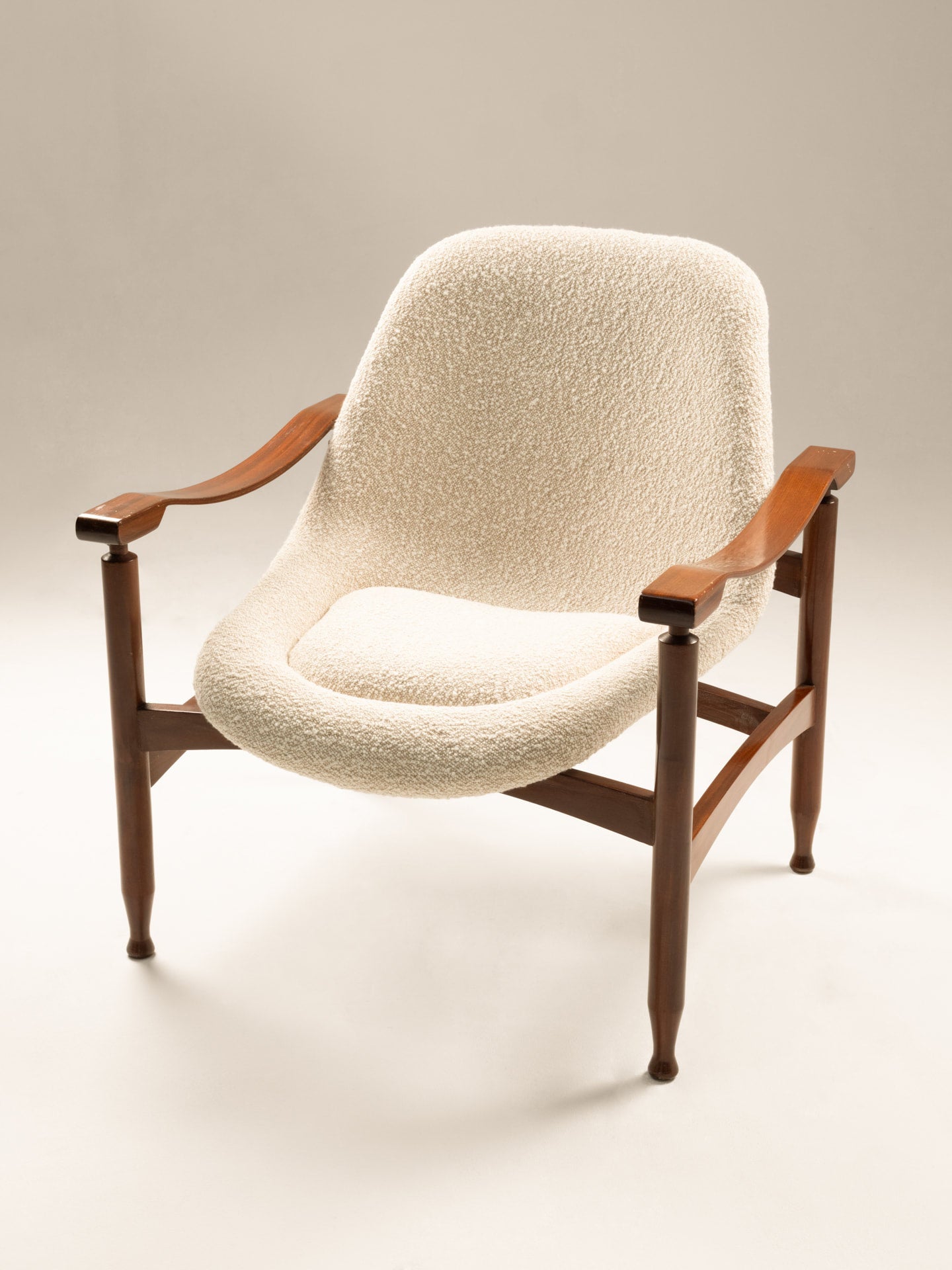 Pair of Tiki Armchairs by Busnelli, Italy 1960s Chairs