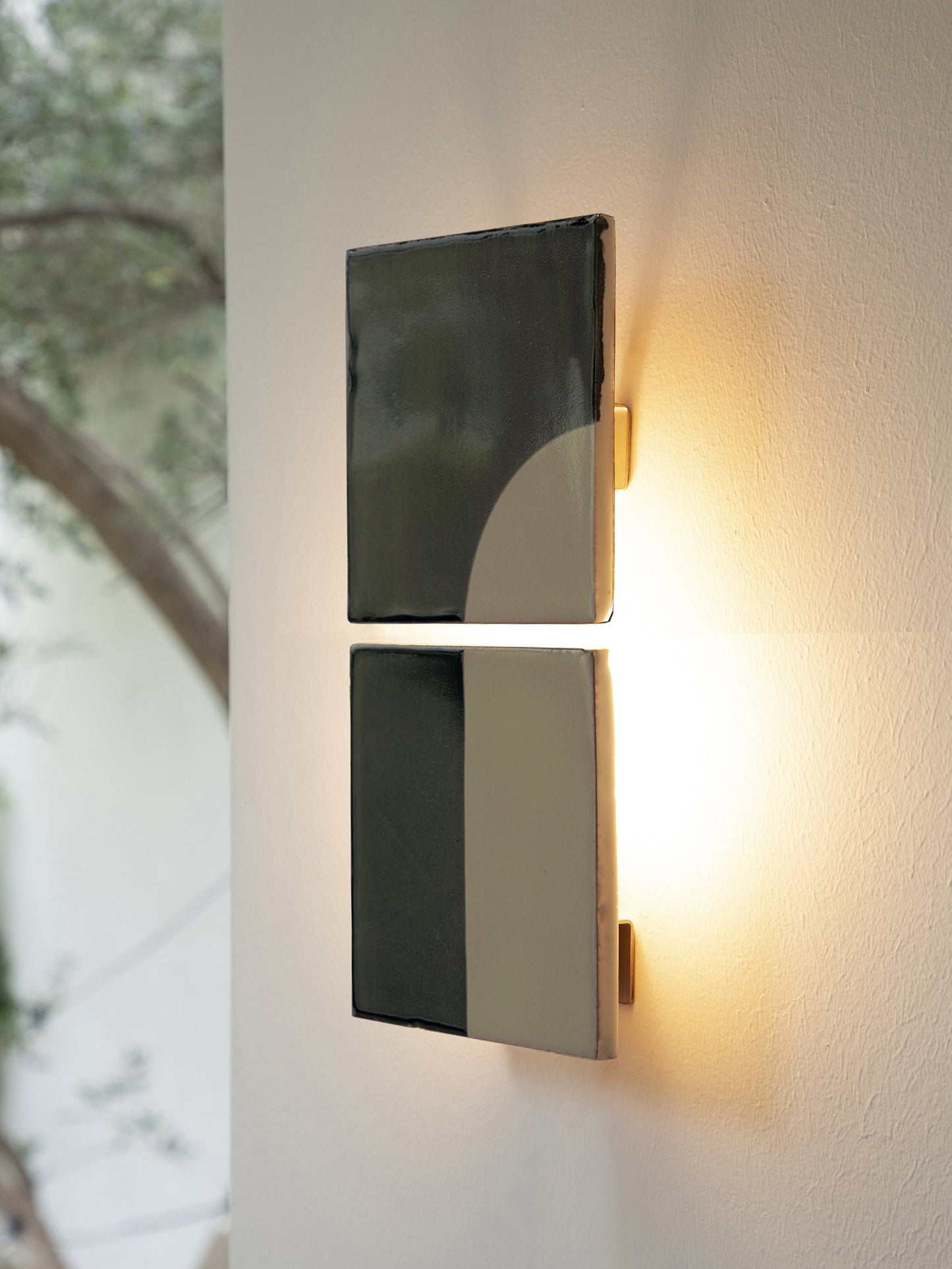 Tiles Wall Light Door G by Violaine dHarcourt