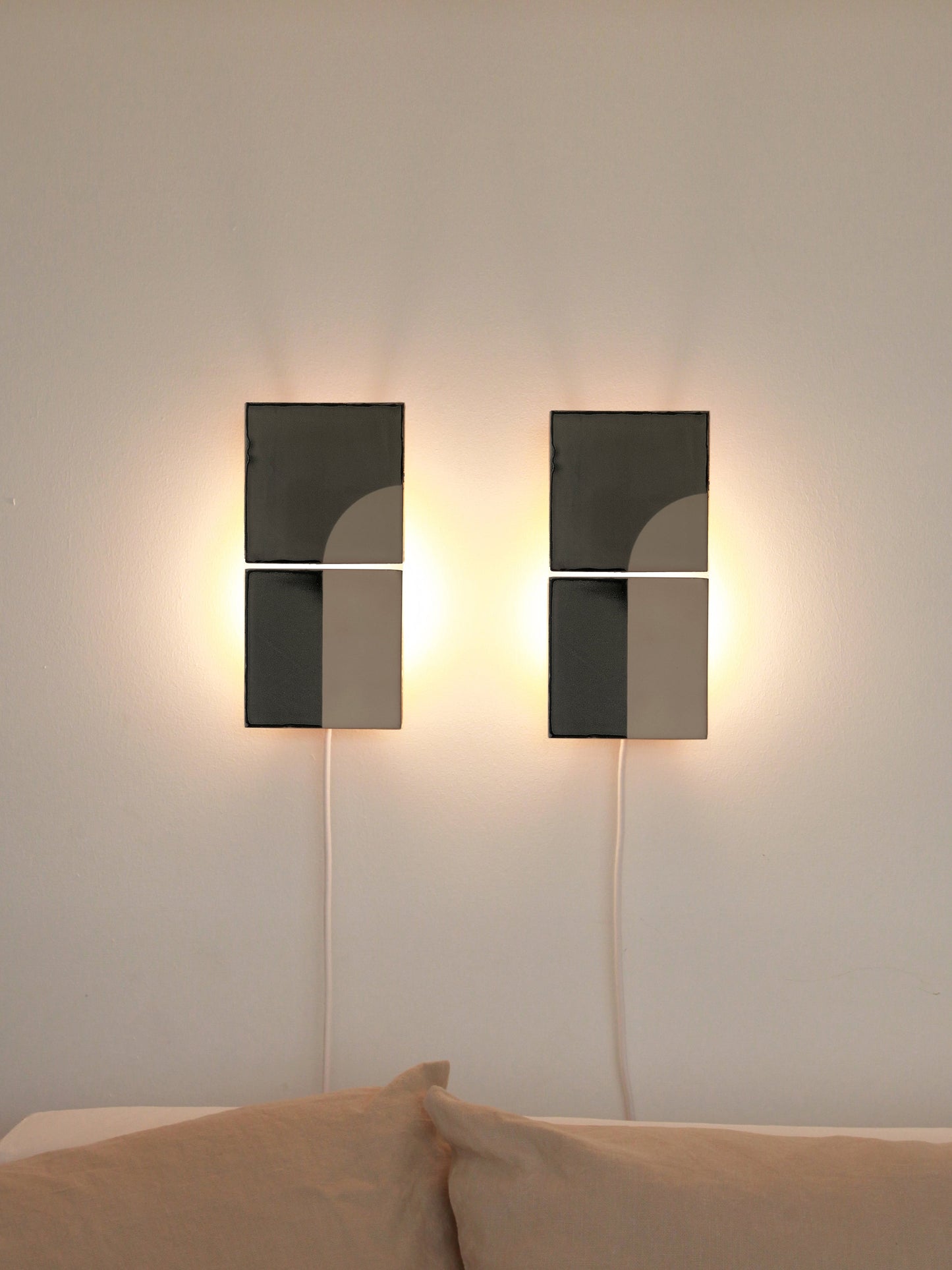 Tiles Wall Light Door G by Violaine dHarcourt