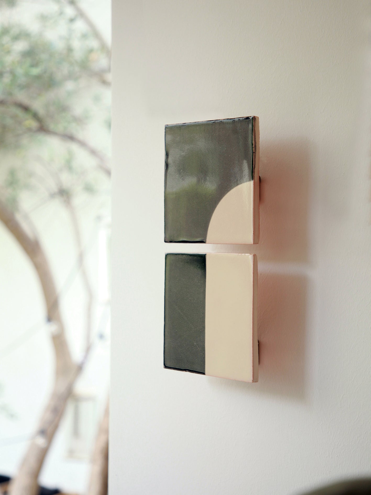 Tiles Wall Light Door G by Violaine dHarcourt