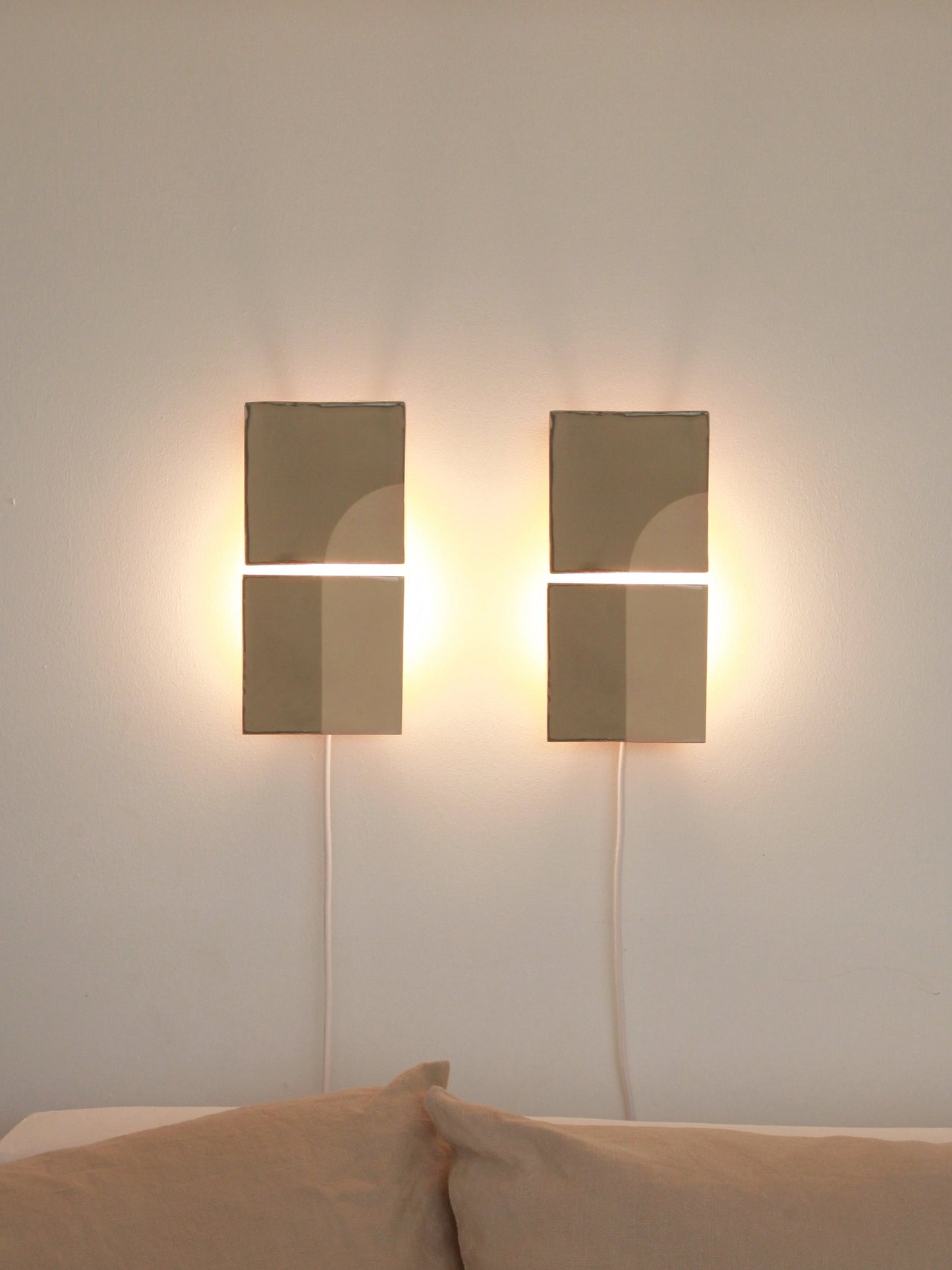 Tiles Wall Light Door V by Violaine dHarcourt