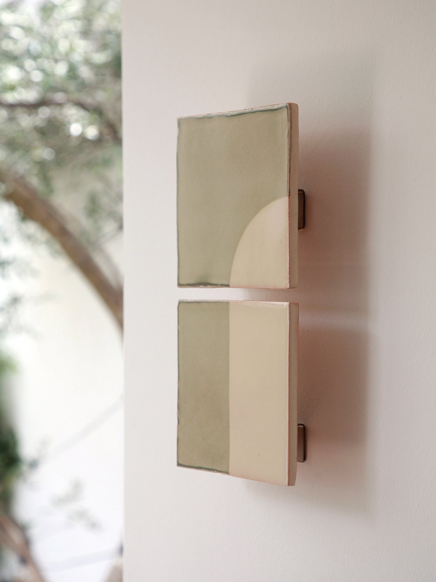 Tiles Wall Light Door V by Violaine dHarcourt