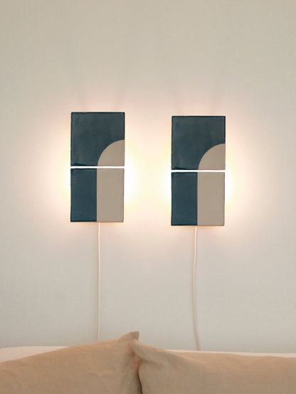 Tiles Wall Light Line B by Violaine dHarcourt