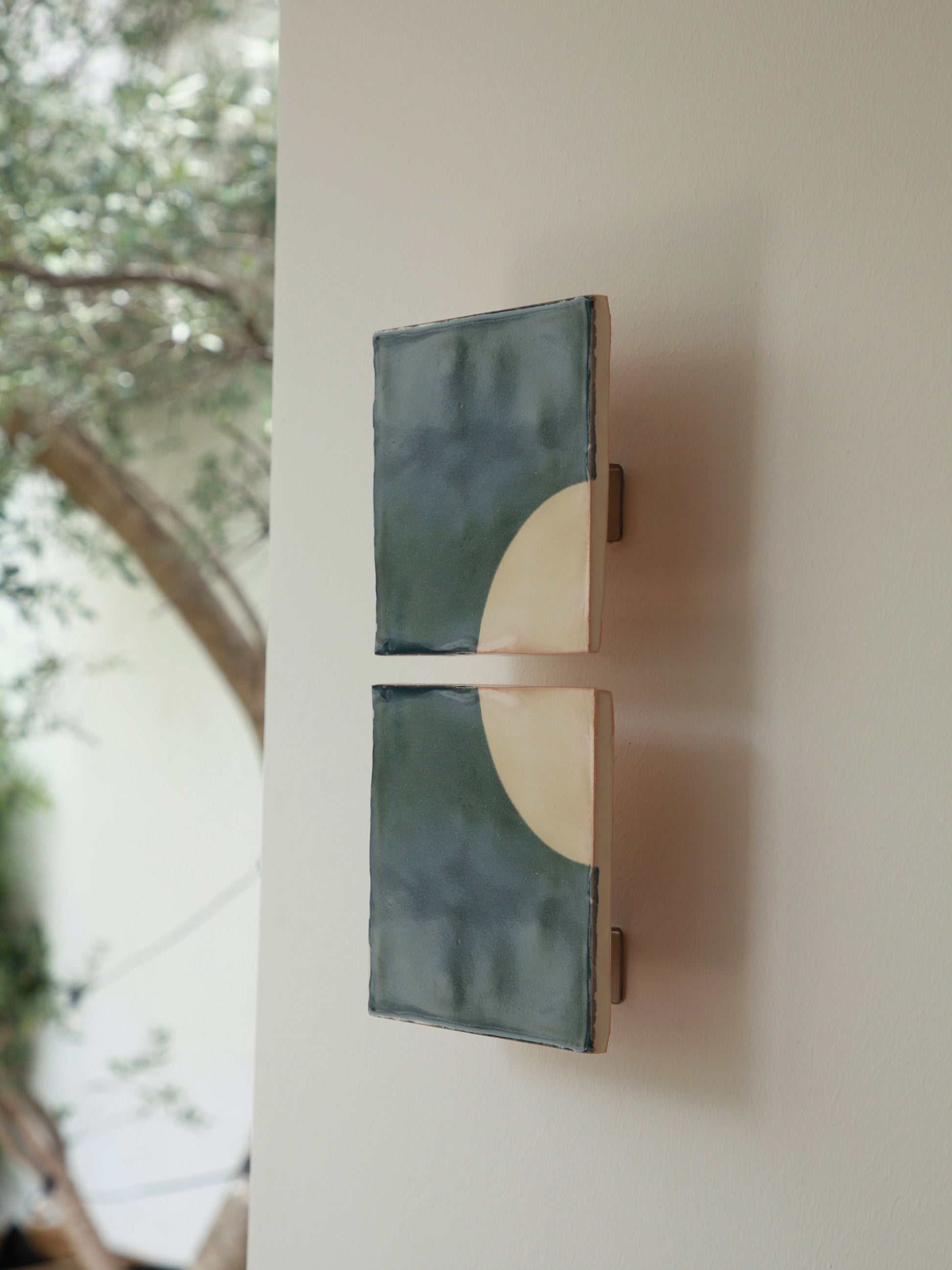 Tiles Wall Light Moon B by Violaine dHarcourt Sconces Sconces