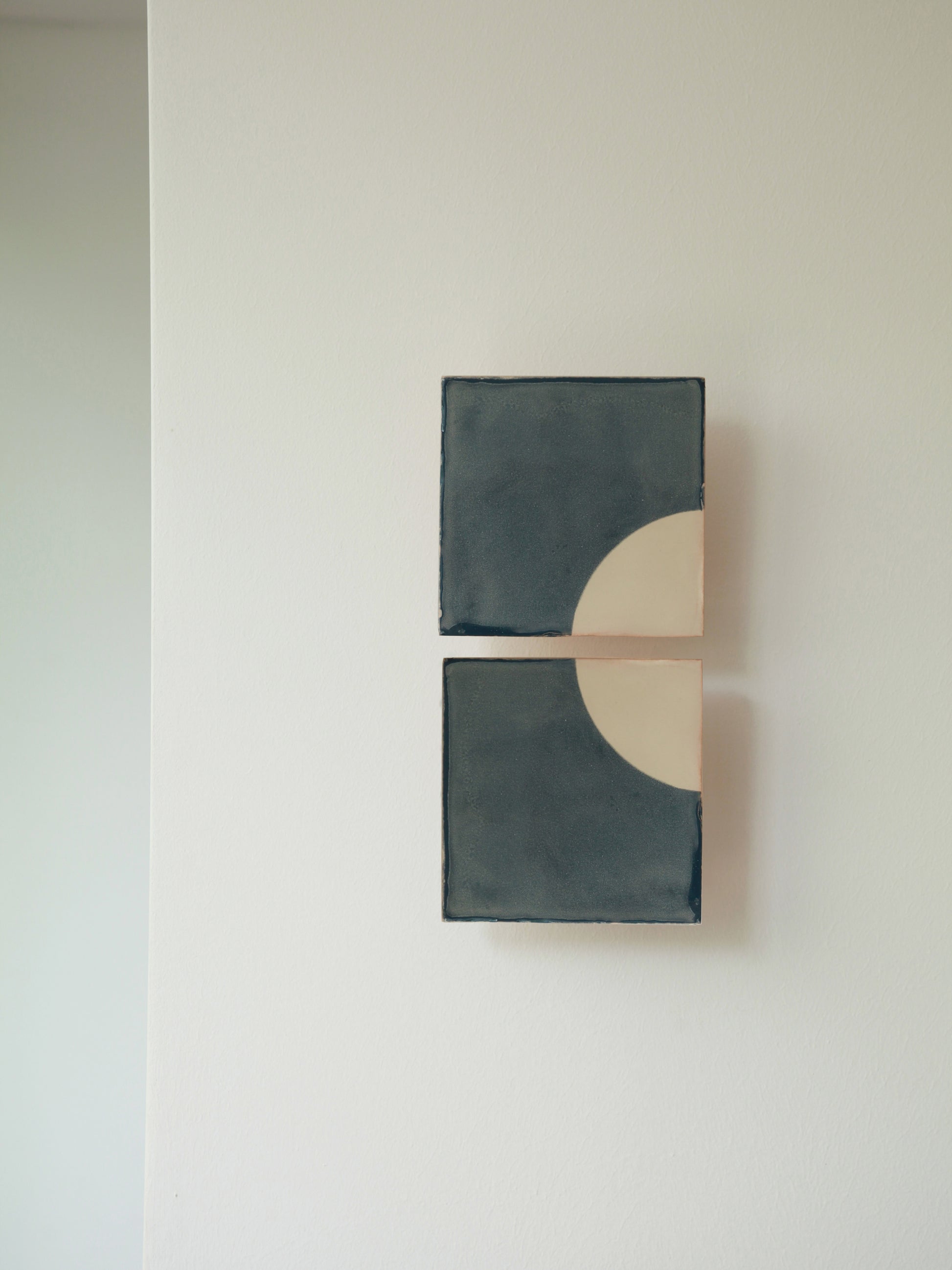 Tiles Wall Light Moon B by Violaine dHarcourt Sconces