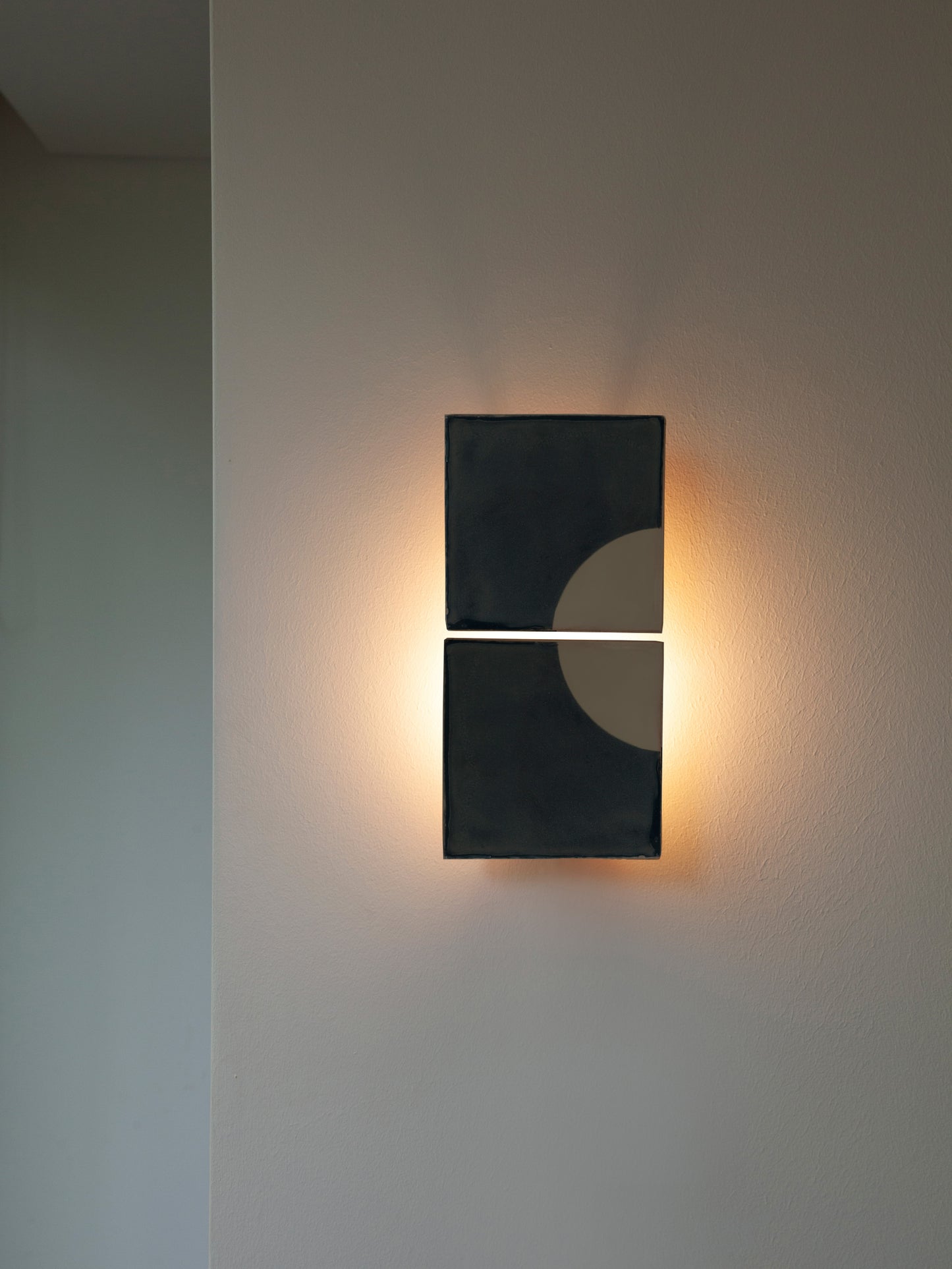 Tiles Wall Light Moon B by Violaine dHarcourt Sconces