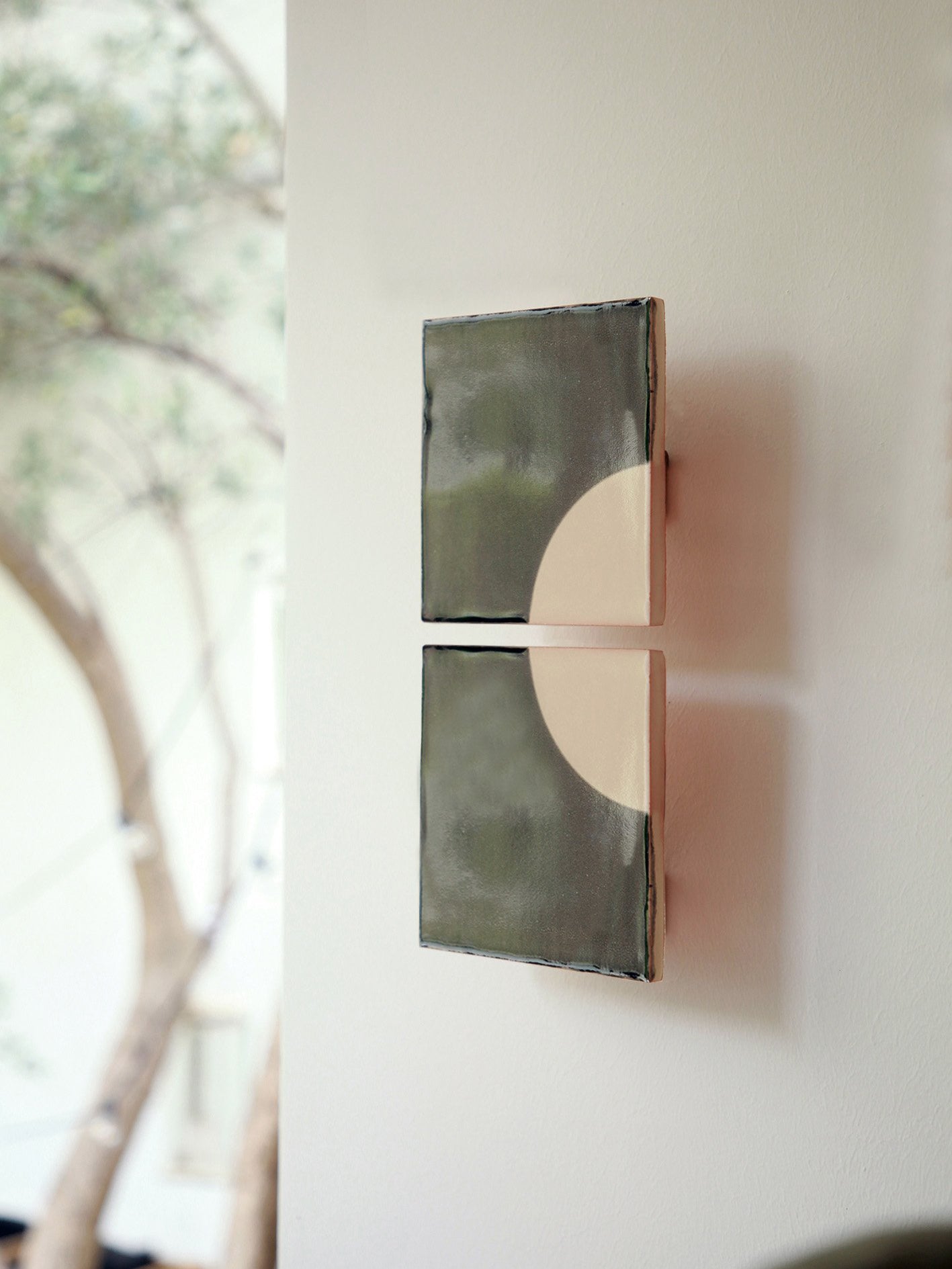 Tiles Wall Light Moon G by Violaine dHarcourt Sconces