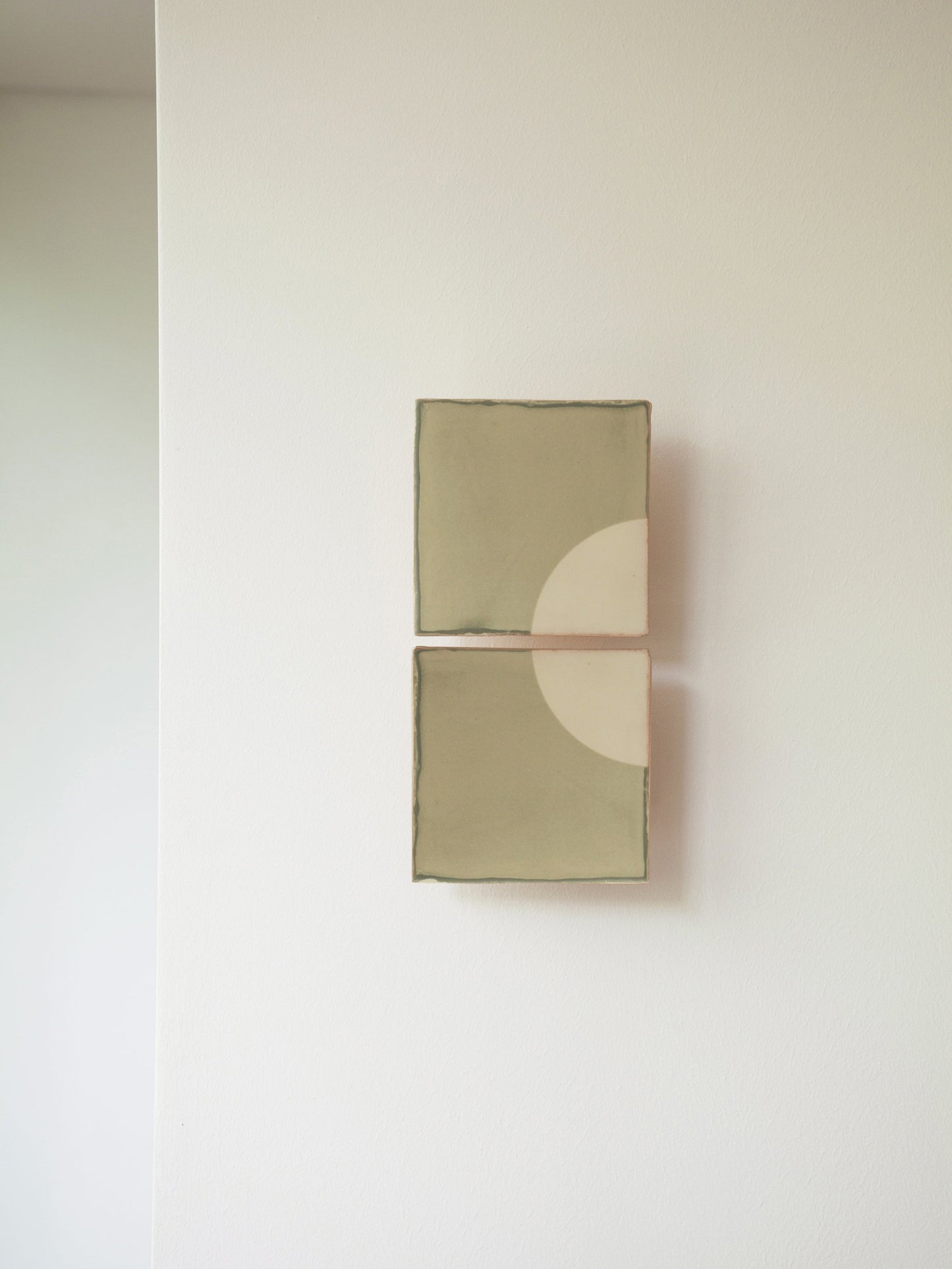 Tiles Wall Light Moon V by Violaine dHarcourt Sconces