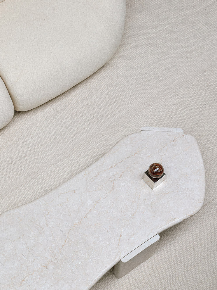 Tiza Rug in Medium Texture - Carded Wool Rugs