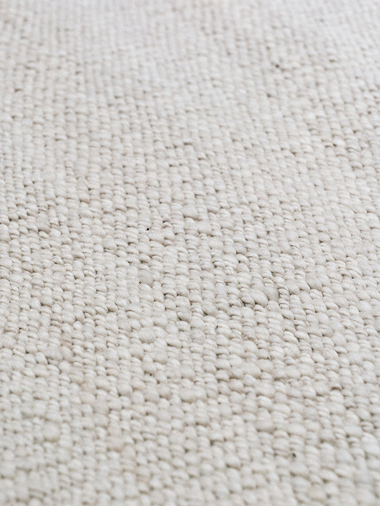 Tiza Rug in Medium Texture - Carded Wool Rugs